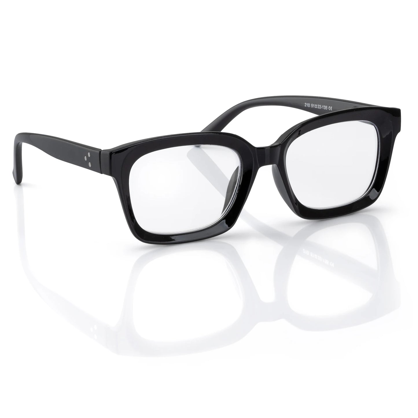 3 In 1 2PCS Progressive Multifokale Anti Blaues Licht Gläser Retro Fashion Square Gläser Übergroßen Rahmen Brillen +1,0 bis +3,0